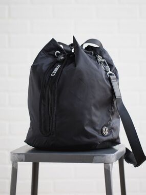 lululemon athletica Sweat to Street Hobo Bag- Black